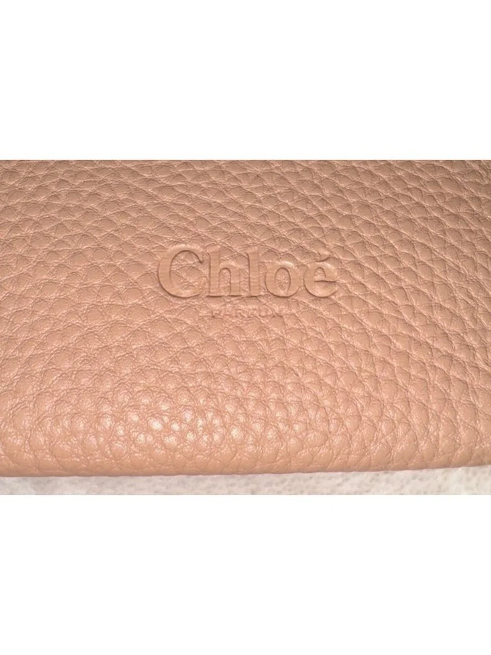 CHLOE PARFUM Makeup Zip Pouch Nude Limited Edition